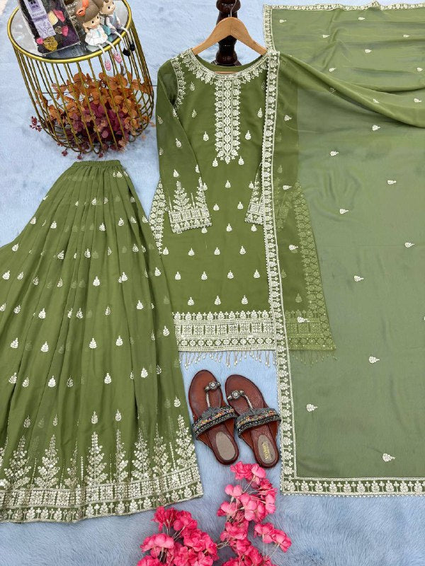 DESIGNER READYMADE TOP PLAZZO & DUPATTA COLLECTIONS single available wholesale
