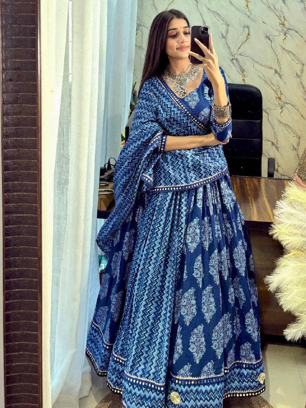 NAVARATRI SEASON OUR EXCLUSIVE FULL STITCHED LEHENGA CHOLI single available wholesale