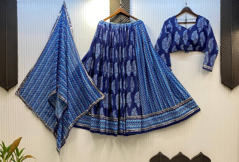 NAVARATRI SEASON OUR EXCLUSIVE FULL STITCHED LEHENGA CHOLI single available wholesale