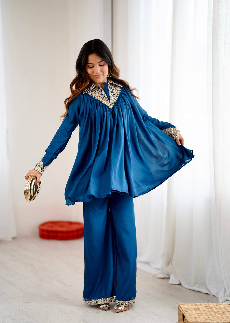 2-Piece Stylish Ensemble: Includes a well-fitted top and coordinated bottom single available wholesale