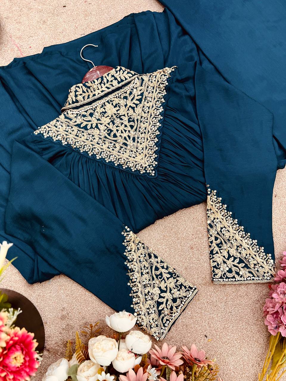 2-Piece Stylish Ensemble: Includes a well-fitted top and coordinated bottom single available wholesale