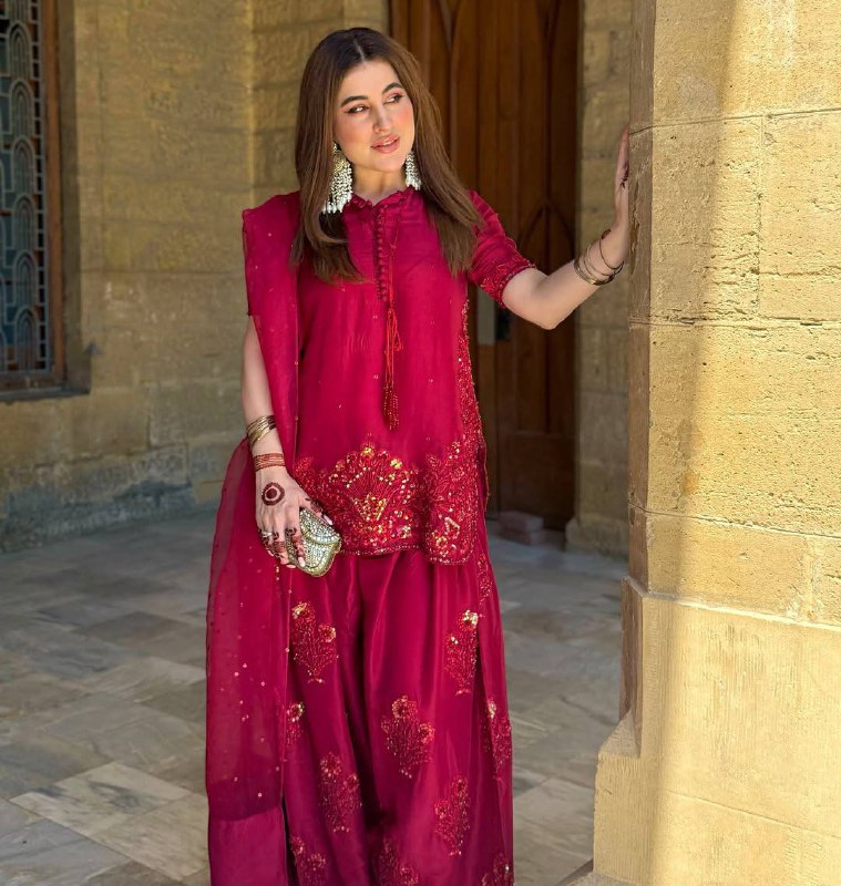 HEAVY FRANCH CRAP EMBROIDERED SEQUENCE WORK WITH FANCY TOP-PLAZZO DUPATTA SET  single available wholesale
