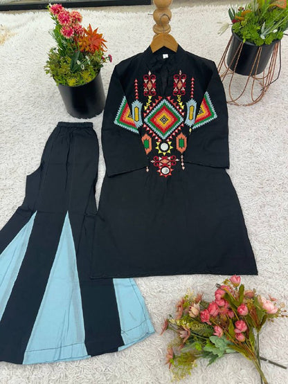2-Piece Stylish Ensemble: Includes a well-fitted top and coordinated bottom single available wholesale