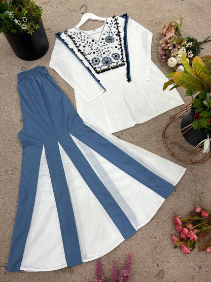 2-Piece Stylish Ensemble: Includes a well-fitted top and coordinated bottom single available wholesale
