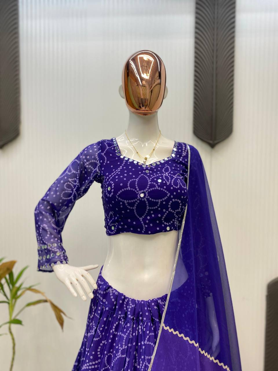 NAVARATRI SEASON OUR EXCLUSIVE FULL STITCHED LEHENGA CHOLI single available wholesale