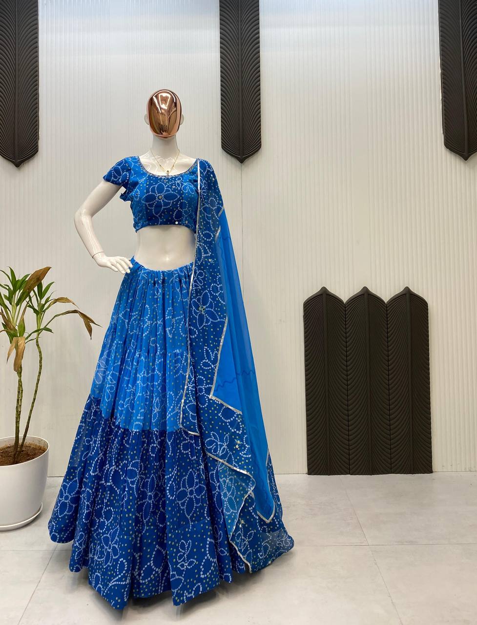 NAVARATRI SEASON OUR EXCLUSIVE FULL STITCHED LEHENGA CHOLI single available wholesale