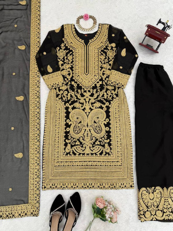 Step into effortless charm with our exclusive 3-piece set – crafted for comfort, stitched with grace single available wholesale