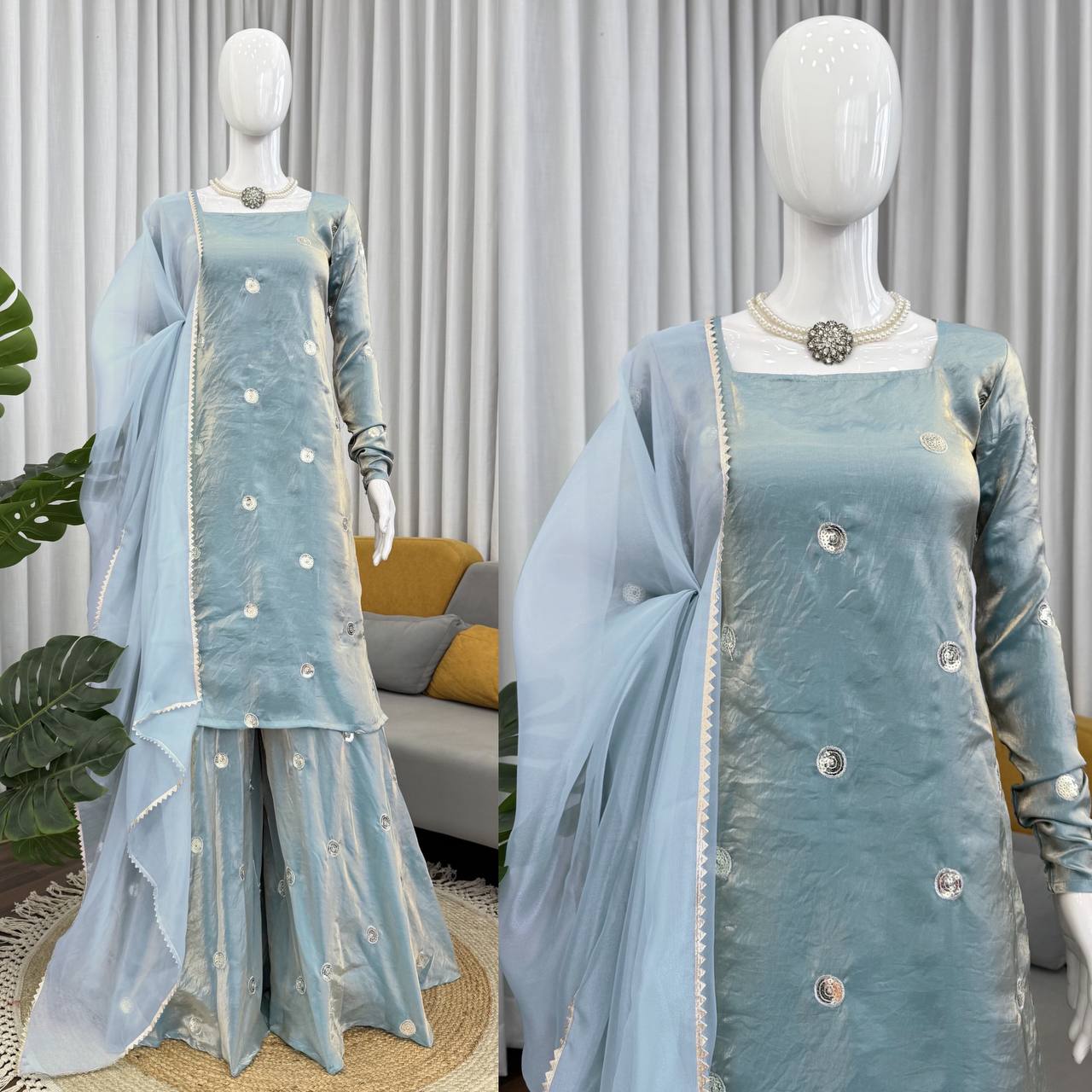 Step into effortless charm with our exclusive 3-piece set – crafted for comfort, stitched with grace  single available wholesale