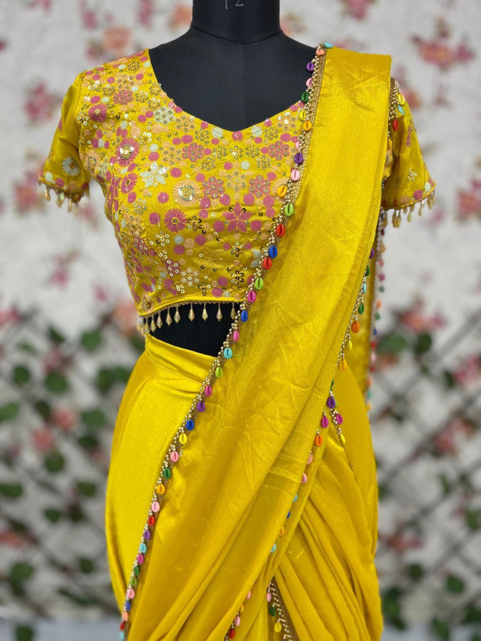 Most Beautiful Latest Full Stitched Lehenga Saree Collection