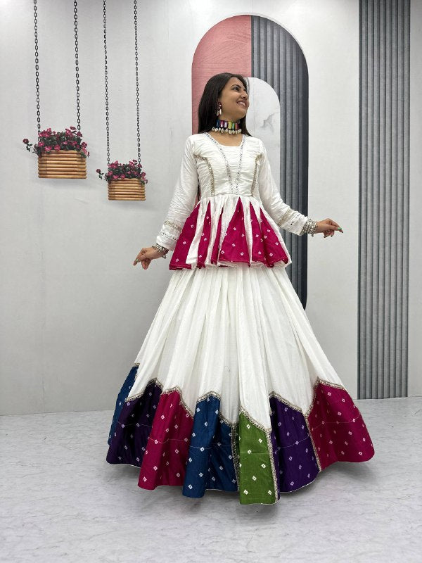 Navratri Special Kediyu Lehenga single available wholesale