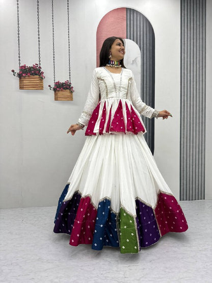 Navratri Special Kediyu Lehenga single available wholesale
