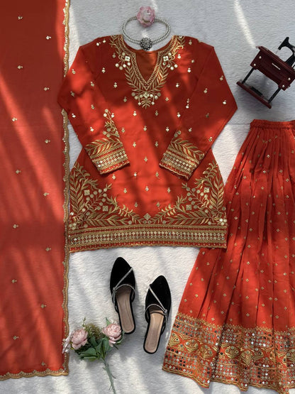 Elegant Ethnic Wear ✨ 🎀 Crafted in Classy Tones with Premium Fabric & Detailing