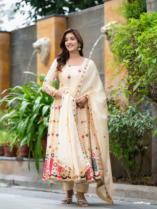 DESIGNER READYMADE ALIA CUT  ANARKALI SUIT COLLECTIONS single available wholesale