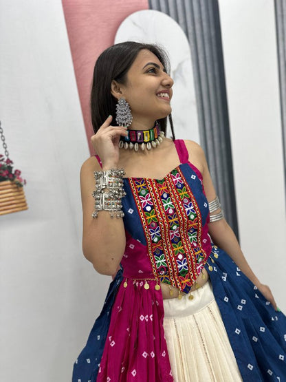 Navratri Special Lehenga Choli with 6 meter Big Flair