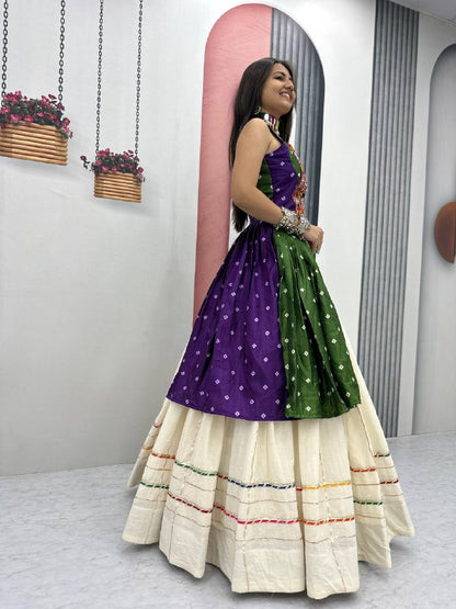Navratri Special Lehenga Choli with 6 meter Big Flair