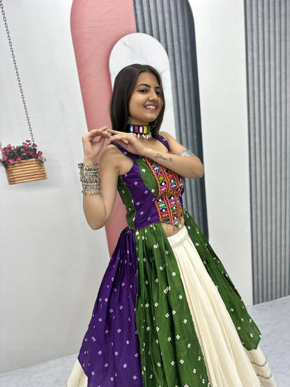 Navratri Special Lehenga Choli with 6 meter Big Flair