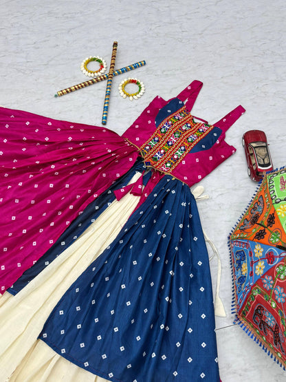 Navratri Special Lehenga Choli with 6 meter Big Flair