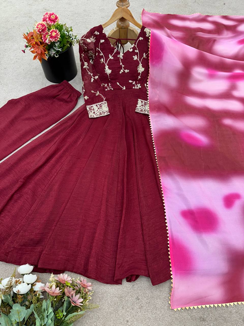 Women’s Ethnic Trending Gown single available wholesale