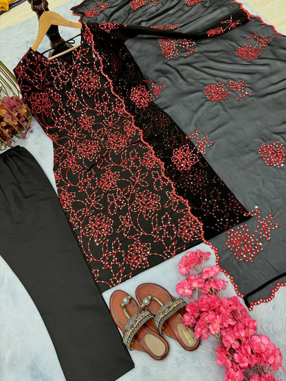 DESIGNER READYMADE TOP BOTTOM & DUPATTA COLLECTIONS