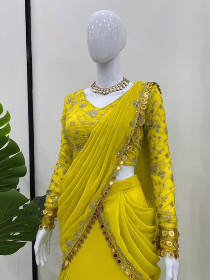 wedding Reday to wear Lehengha  saree