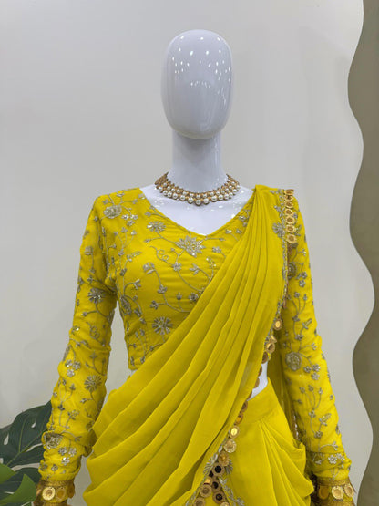 wedding Reday to wear Lehengha  saree