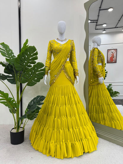 wedding Reday to wear Lehengha  saree