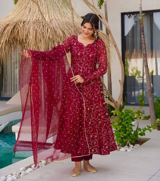 Women’s Ethnic Anarkali Gown single available wholesale