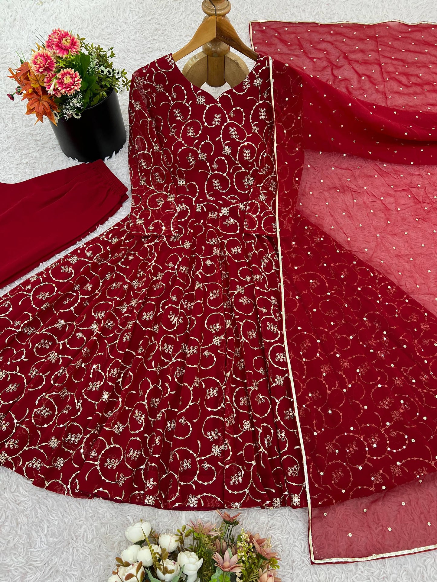 Women’s Ethnic Anarkali Gown single available wholesale