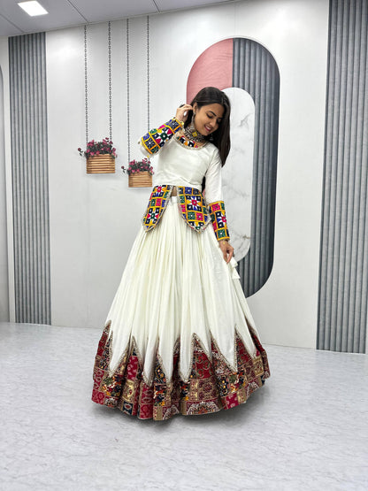 Navratri Special Pure Cotton Lehenga Choli single available wholesale