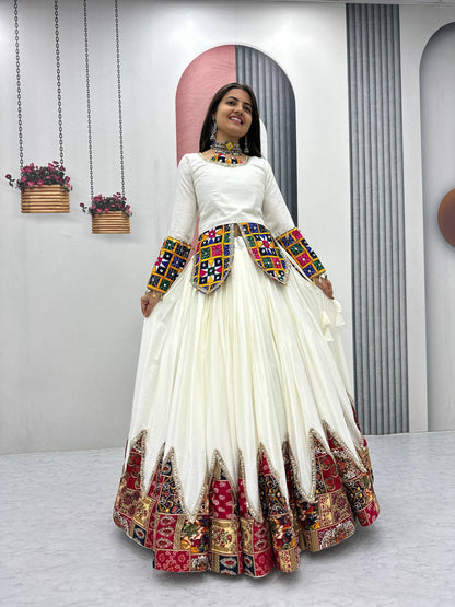Navratri Special Pure Cotton Lehenga Choli single available wholesale