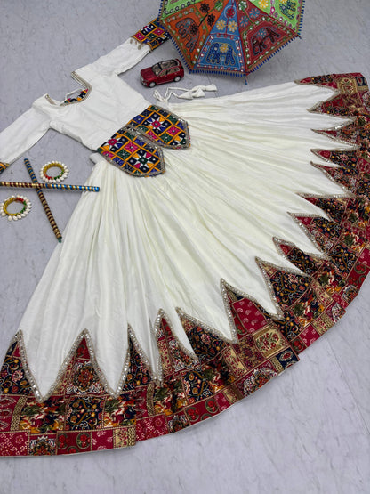 Navratri Special Pure Cotton Lehenga Choli single available wholesale