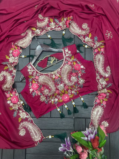 Super Trending Party Wear Shrug with Sarara