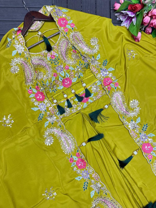 Super Trending Party Wear Shrug with Sarara