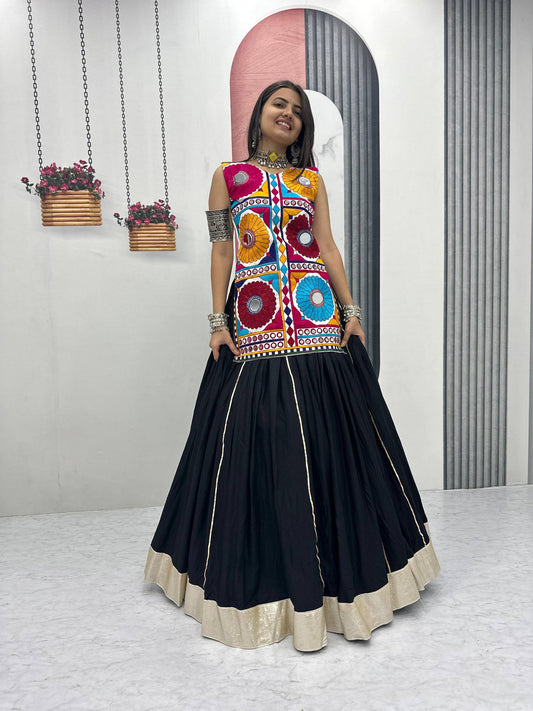 Navratri Special Kediyu Lehenga single available wholesale