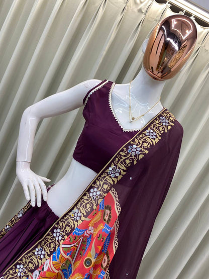 NAVARATRI SEASON OUR EXCLUSIVE FULL STITCHED LEHENGA CHOLI single available wholesale