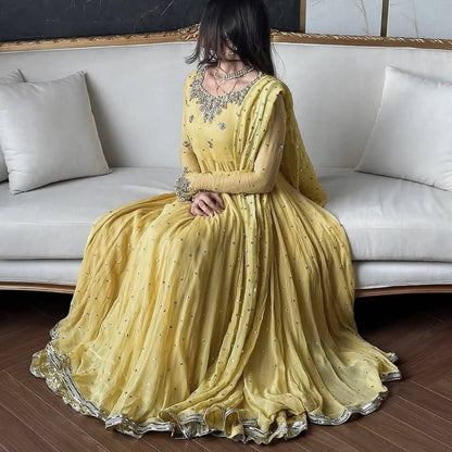 NEW DESIGNER ANARKALI GOWN single available wholesale