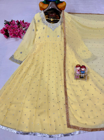 NEW DESIGNER ANARKALI GOWN single available wholesale
