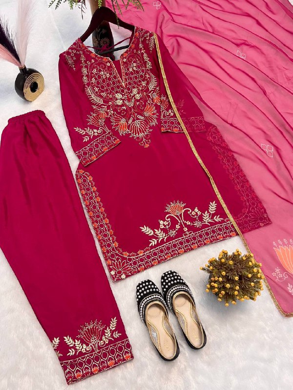 top pant Pure Heavy Chinnon Silk