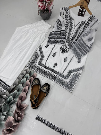 HEAVY  NATURAL SILK SALWAR SUIT WITH DUPATTA SET