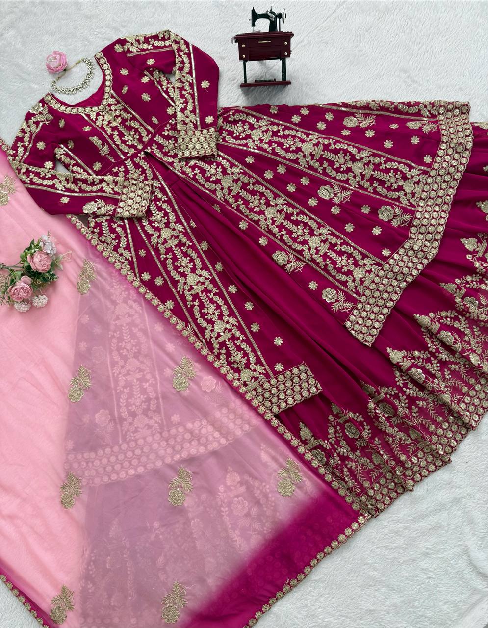top Lehengha Step into effortless charm with our exclusive 3-piece set – crafted for comfort, stitched with grace