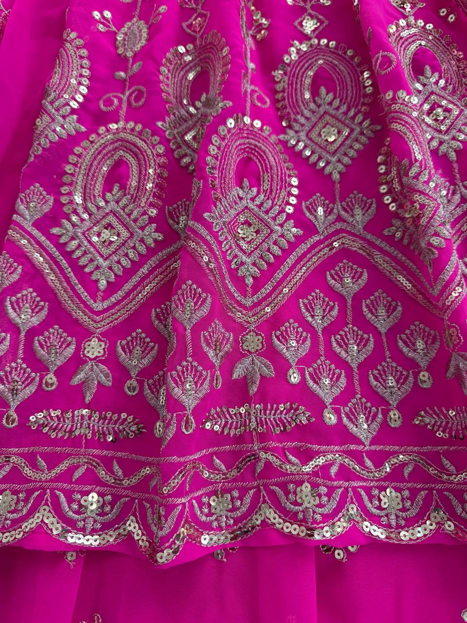 top lehenga Step into effortless charm with our exclusive 3-piece set – crafted for comfort, stitched with grace.