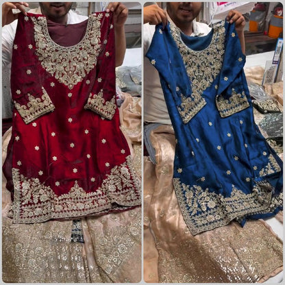 Designer Party Wear Look Collection single available wholesale