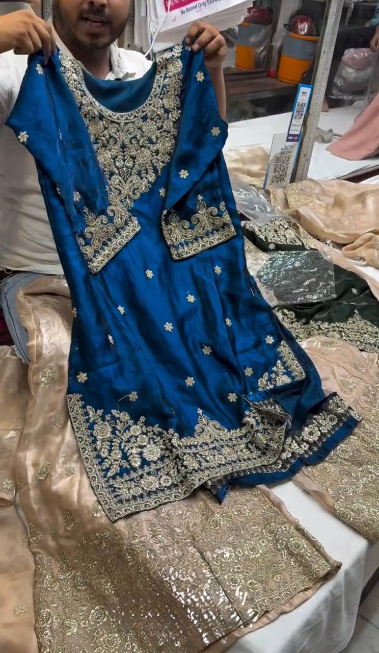 Designer Party Wear Look Collection single available wholesale
