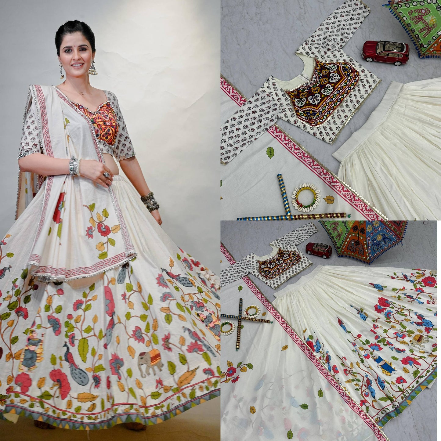 Navratri Special Lehenga Choli With 6 Meter Heavy Flair