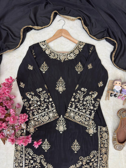 ENHANCE THE BEAUTY OF YOUR WARDROBE WITH THIS NEWLY LAUNCHED KURTI & SHARARA SET