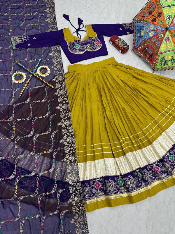 Navratri Special Pure Cotton Lehenga Choli