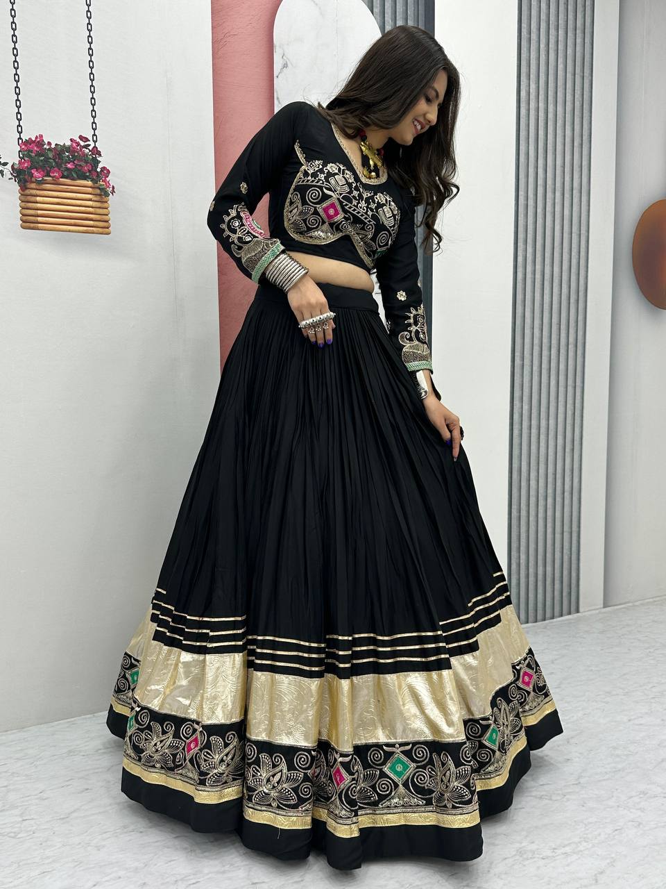 Navratri Special Pure Cotton Lehenga Choli