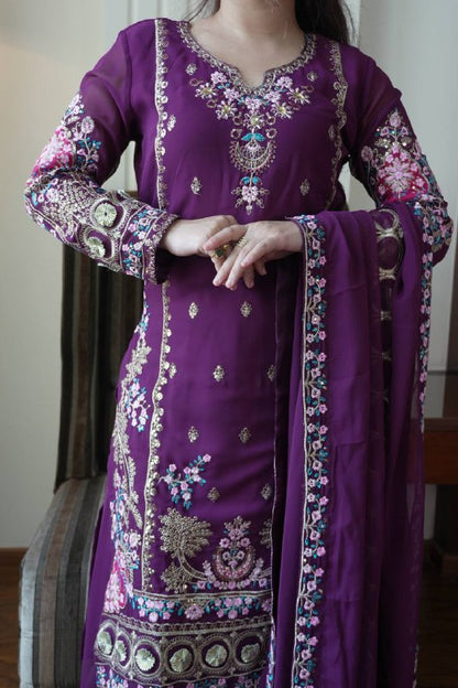 GOWN PANT PAIR  KURTI ,PLAZZO AND DUPATTA
