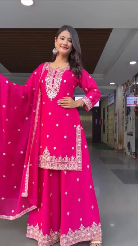 top plazo suit punjabi style