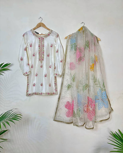 3 PIECE PLAZZO PAIR WITH DUPATTA single available wholesale